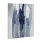 Stupell Industries Layers of Blue and White Abstract Movements Canvas Design By Jackie Hanson